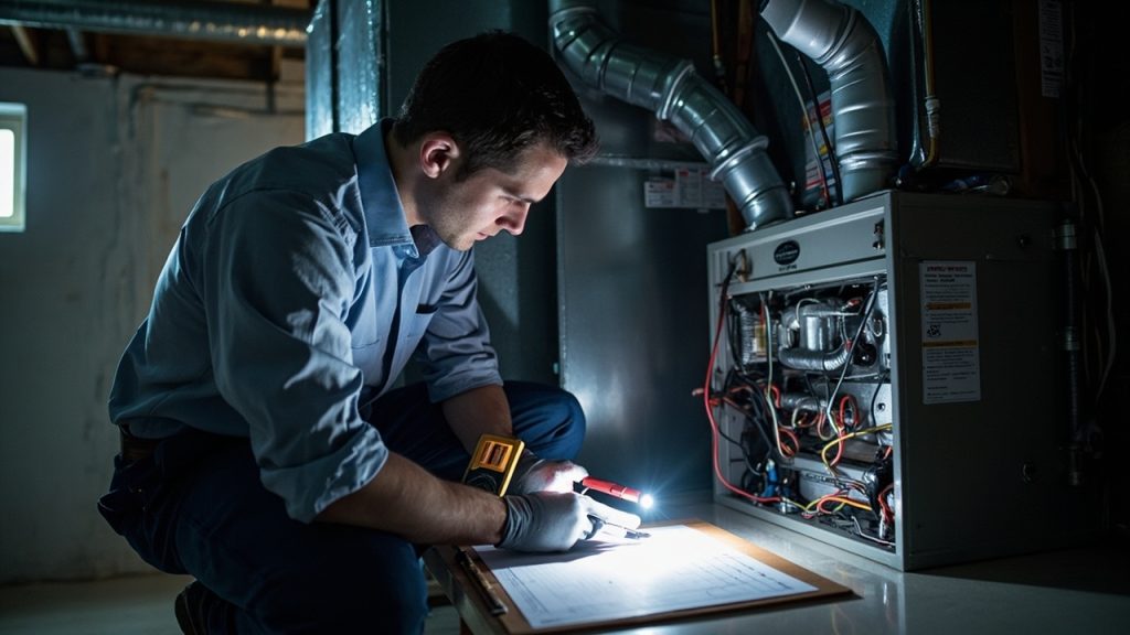 Furnace Maintenance Checklist in Kansas City MO 64108