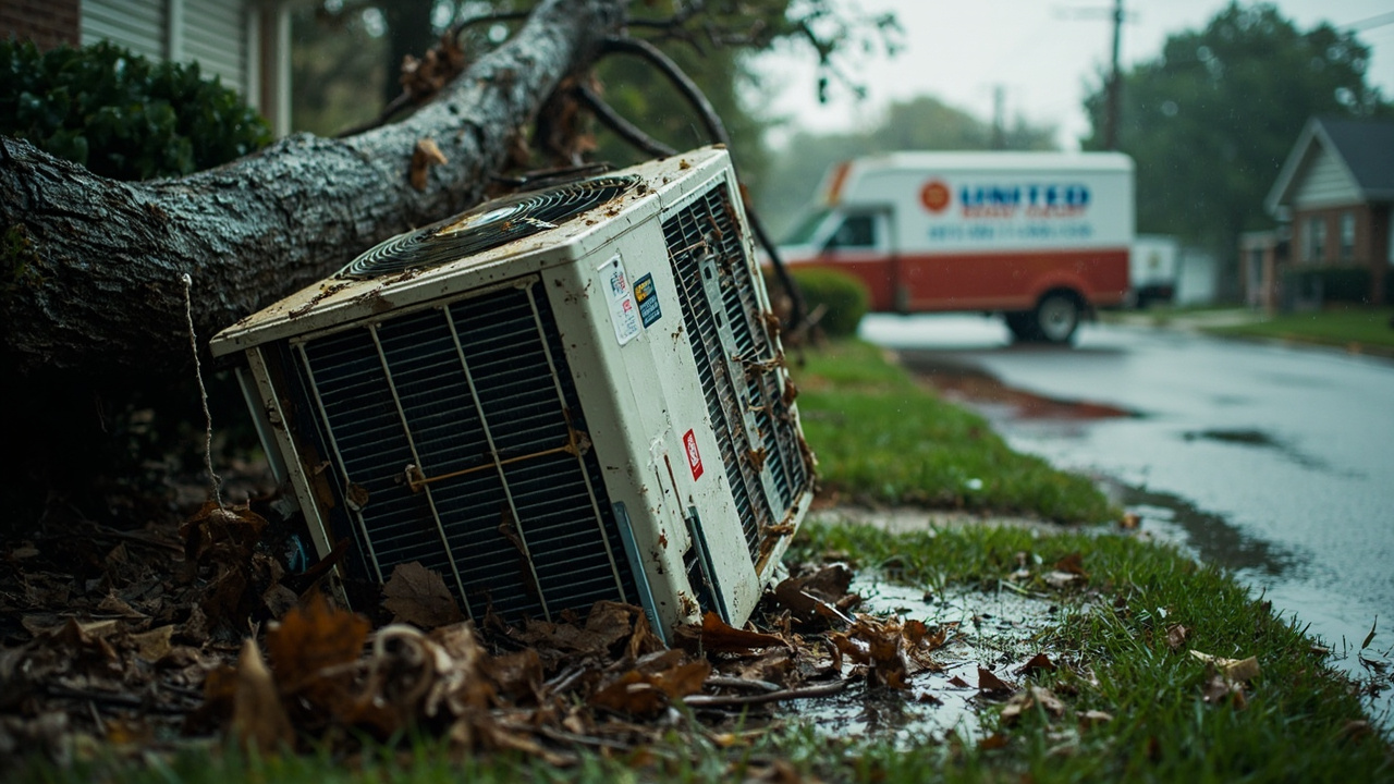 Why Kansas City Storm Damage Destroys HVAC Systems Fast